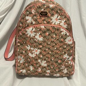 Micheal Kors Abby flower backpack